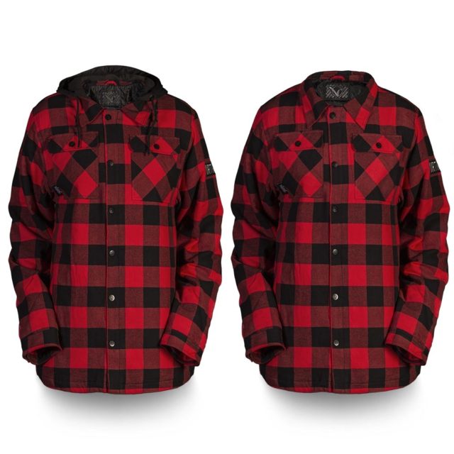 Virtika Insulated Flannel - Red/Black - M